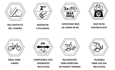 Porta bicicletas Austin Pro 2