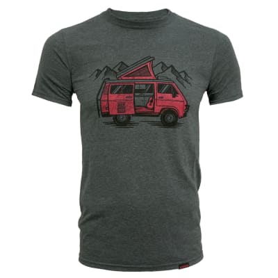 Polera Rock Shox Van Life Gris Polera Rock Shox Van Life Gris