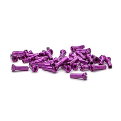 Niple Polyax alloy 14g 12mm Purpura