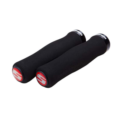 Puños Locking Foam Contour Negro-Negro con tope