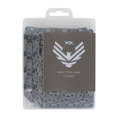 Cadena Eagle XXSL A1 T-Type 12V 126 links Plata