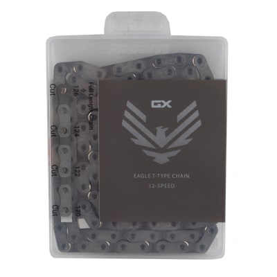Cadena Eagle GX T-Type Flattop 12v 126links Plata