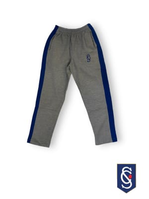 SALESIANO PANTALON FRANELA DEPORTE GRIS/AZUL REY BOLS/SC HUINCHA