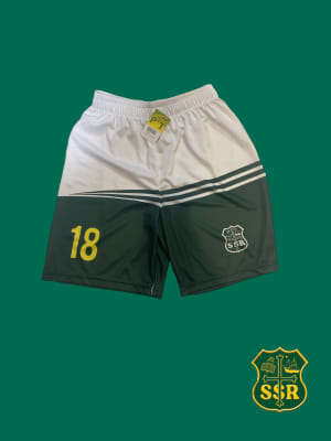 SSR SHORT CIRE FUTBOL VERDE/BLANCO/AMARILLO LISO