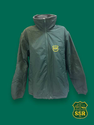 SSR PARKA VARON TASLAN OFICIAL VERDE BOTELLA/GRIS M/PEGADA