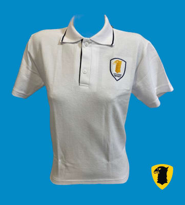 PATMOS POLERA PIQUE OFICIAL BLANCO M/C C/PATA