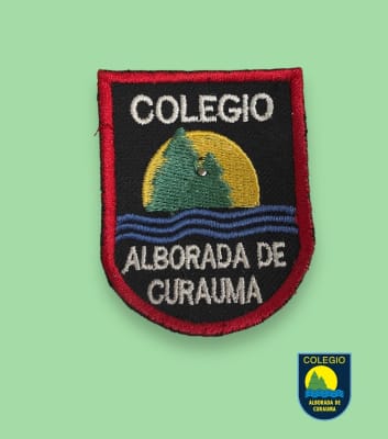 ALBORADA INSIGNIA OFICIAL VARIOS COLORES BORDADO T.S/T