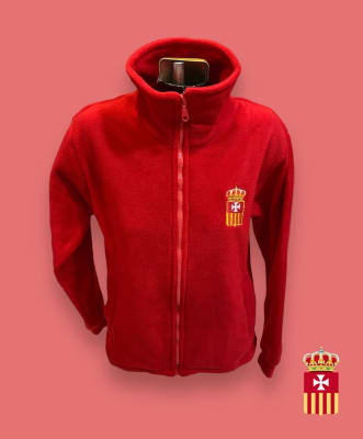 S.P.NOLASCO POLAR MANGA LARGA  ROJO