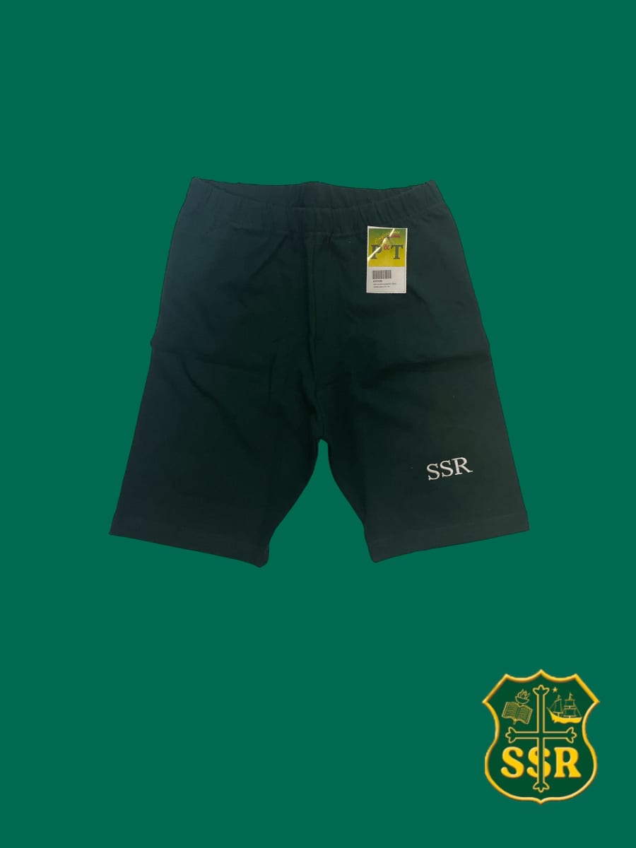 SSR CALZA ALGODON LYCRA DEPORTE VERDE LISO S/VIVO1