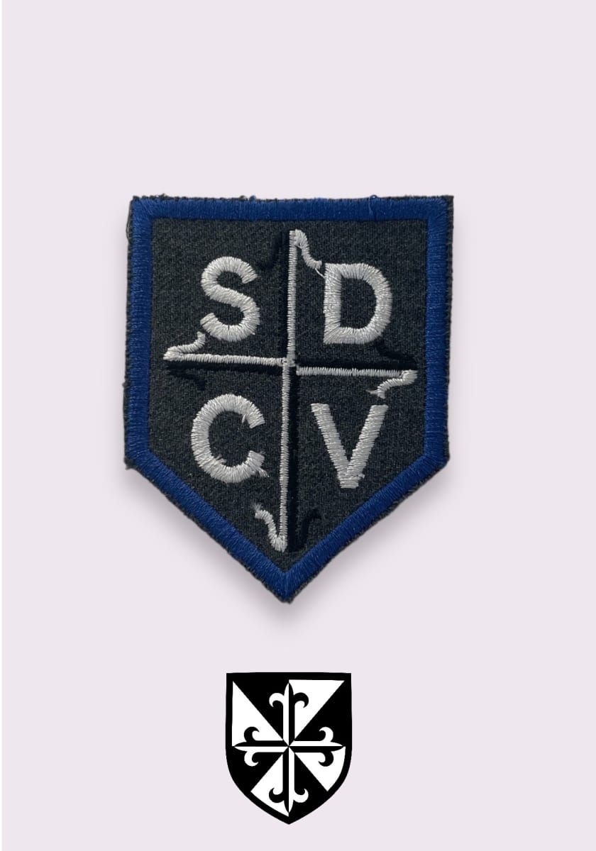 STO.DOMINGO INSIGNIA BRILLANTE OFICIAL VARIOS COLORES BORDADO CRINOL.1
