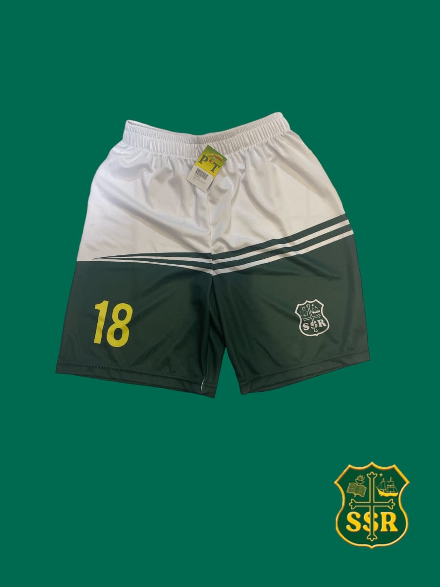 SSR SHORT CIRE FUTBOL VERDE/BLANCO/AMARILLO LISO1