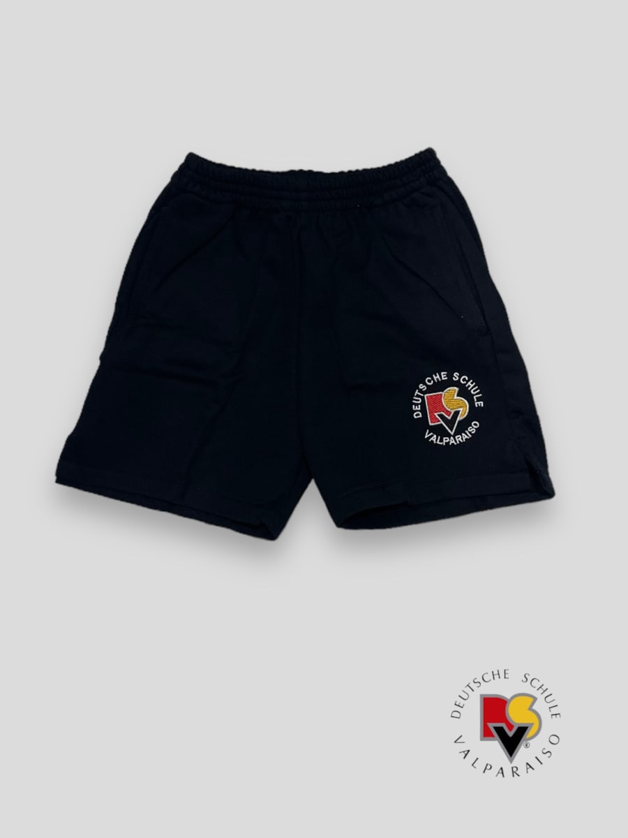 ALEMAN SHORT FRANELA DEPORTE NEGRO BOLS. LISO1