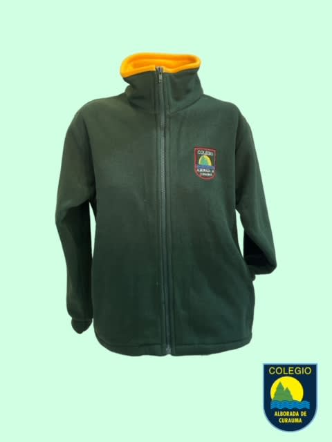 ALBORADA POLAR POLAR OFICIAL VERDE BOTELLA/AMARILLO CIERRE/L1
