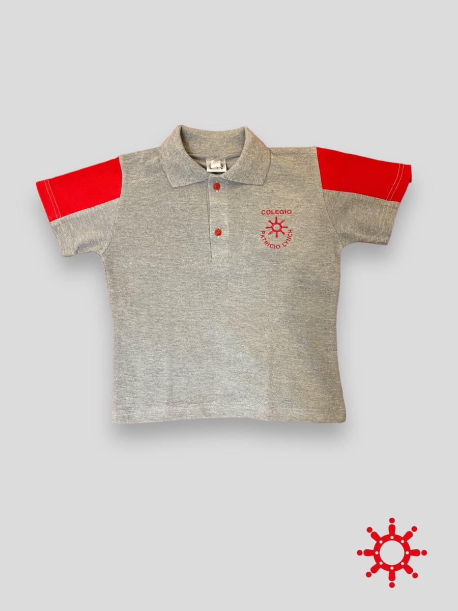 P.LYNCH POLERA  JERSEY DEPORTE GRIS CUELLO GRIS M/C1