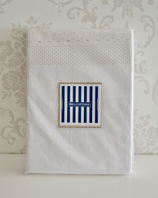 Sábana Crochet Blanco Sábana Crochet Blanco
