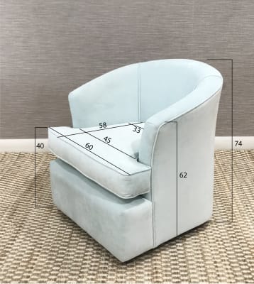 Poltrona DECO AQUA Poltrona DECO AQUA