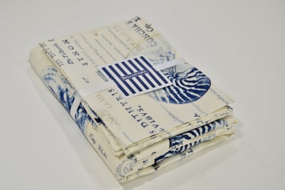 Piecera Conchas Azul Piecera Conchas Azul