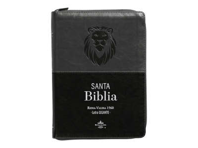 BICOLOR NEGRO GRIS LEON, LETRA GIGANTE