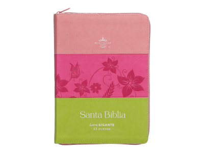 TRICOLOR ROSA, FUCSIA Y LIMA, LETRA GIGANTE