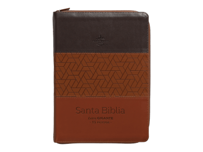 TRICOLOR MARRON, LETRA GIGANTE