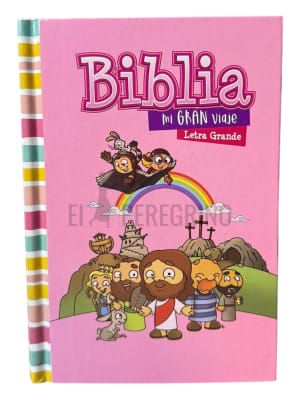 MI GRAN VIAJE LETRA GRANDE TAPA DURA ROSA