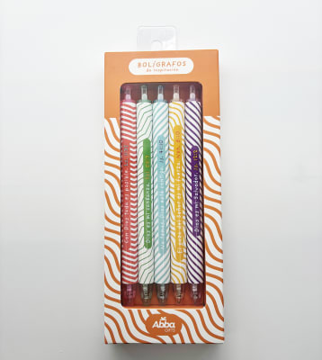 PACK 5 BOLIGRAFOS, INSPIRACIÓN