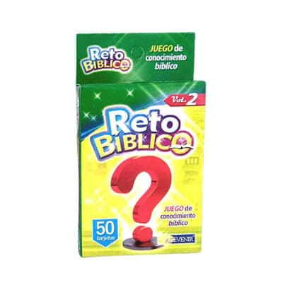 JUEGO RETO BIBLICO VOLUMEN 2 JUEGO RETO BIBLICO VOLUMEN 2