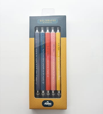 PACK 5 BOLIGRAFOS, BENDICIÓN