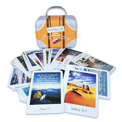 FORTALEZA PARA CADA DIA, CAJA DE PROMESAS MALETA