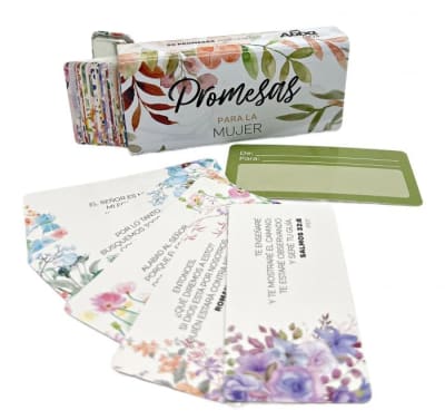 MUJER, CAJA DE PROMESAS METALICA