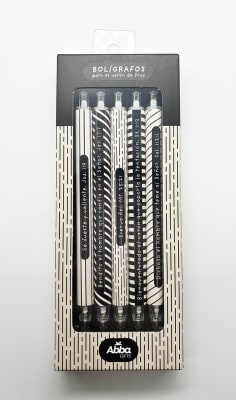 PACK 5 BOLIGRAFOS, VARÓN DE DIOS