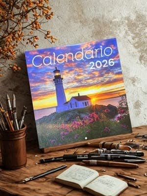 CALENDARIO 2026 FARO AMANECER