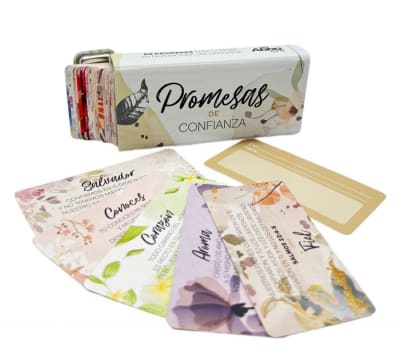 CONFIANZA, CAJA DE PROMESAS METALICA