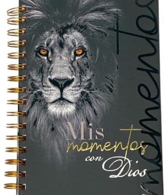 LIBRETA DEVOCIONAL MIS MOMENTOS CON DIOS - LEÓN
