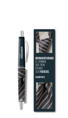 BOLIGRAFO + MARCADOR SEPARADOR, BIENAVENTURADO
