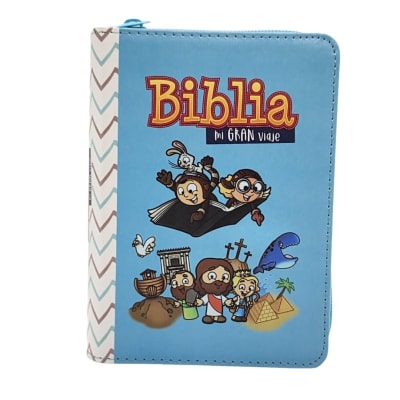 MI GRAN VIAJE CELESTE DISEÑO LINEAS CON CIERRE