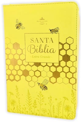 Biblia obsequios y premios RVR60cz Amarillo abejas