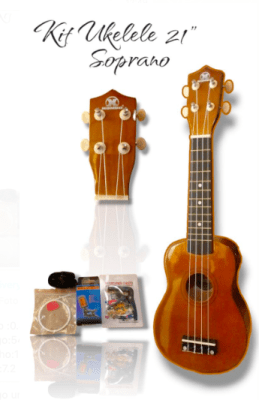 KIT UKELELE SOPRANO 21