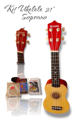 KIT UKELELE SOPRANO 21