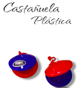 CASTAÑUELA PLÁSTICO RMX