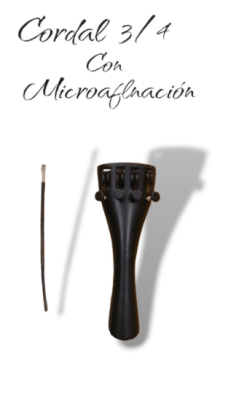 CORDAL PARA VIOLIN 3/4 METALICO CON AFINADORES