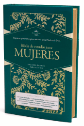 BIBLIA PARA MUJERES TAPA DURA VERDE BIBLIA PARA MUJERES TAPA DURA VERDE