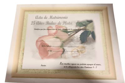 CERTIFICADO MATRIMONIO