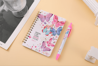 PACK LIBRETA + BOLIGRAFO, ENCOMIENDA AL SEÑOR