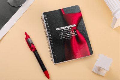 PACK LIBRETA + BOLIGRAFO, BIENAVENTURADO EL HOMBRE