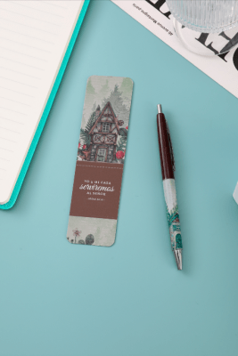 BOLIGRAFO + MARCADOR SEPARADOR, YO Y MI CASA