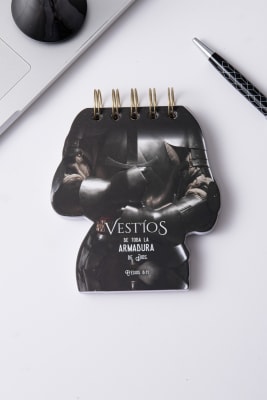 LIBRETA TROQUELADA ARMADURA