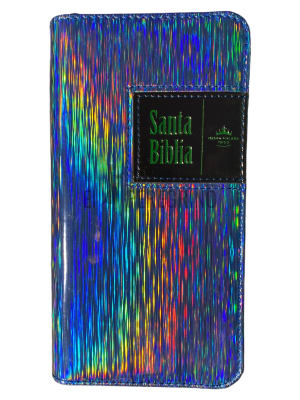 BIBLIA TAPA AGENDA AZUL TORNASOL