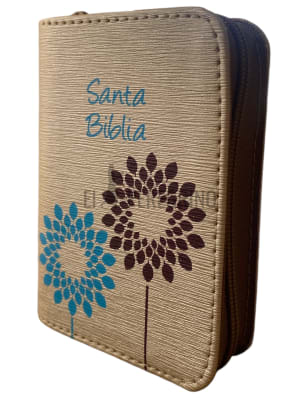 MINIBOLSILLO BEIGE CANTO AZUL