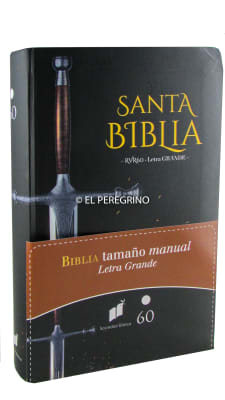 Biblia Reina Valera 1960 Letra Grande Espada del espíritu tamaño manual Biblia Reina Valera 1960 Letra Grande Espada del espíritu tamaño manual